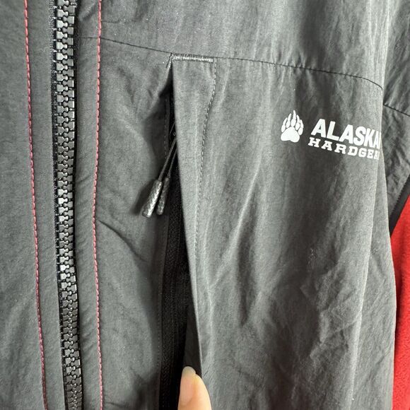 Duluth Alaskan Hardgear Jacket Mens XL Red Thaw Depth Zip Hooded Fleece NEW - Picture 4 of 10